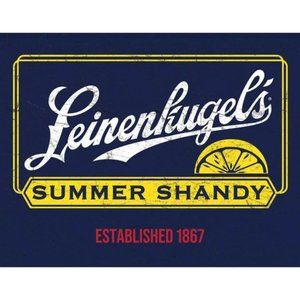 Leinenkugel Brewing Beer Metal Tin Ad Sign Picture Wall Shelf Decor Bar Pub Gift